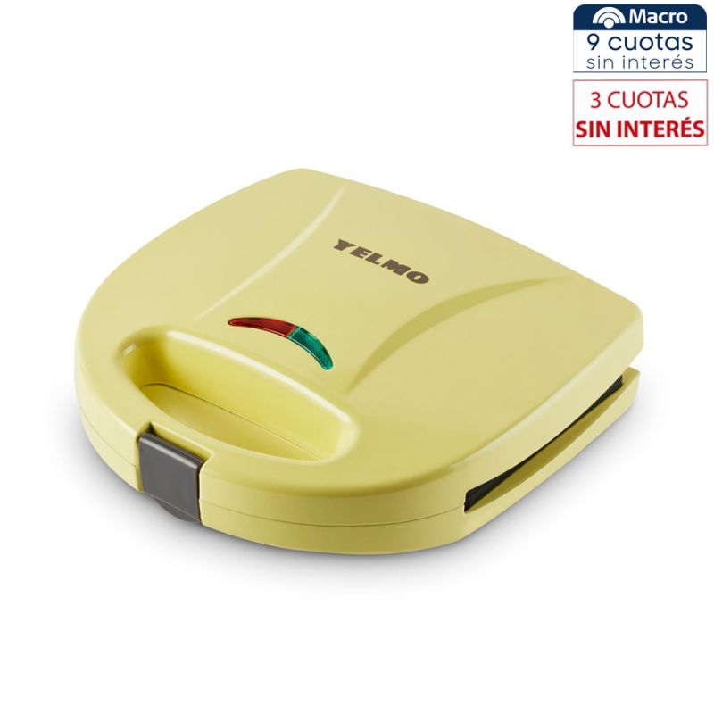 Wafflera Eléctrica Yelmo WM-1901 Amarillo