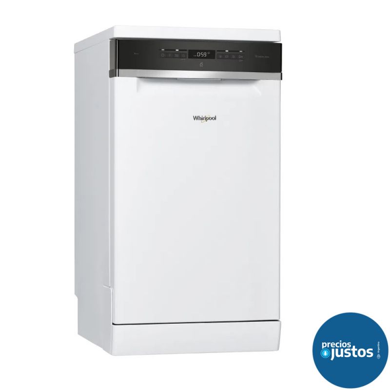Lavavajillas 10 Cubiertos Whirlpool WSFO3T22 Inverter Blanco
