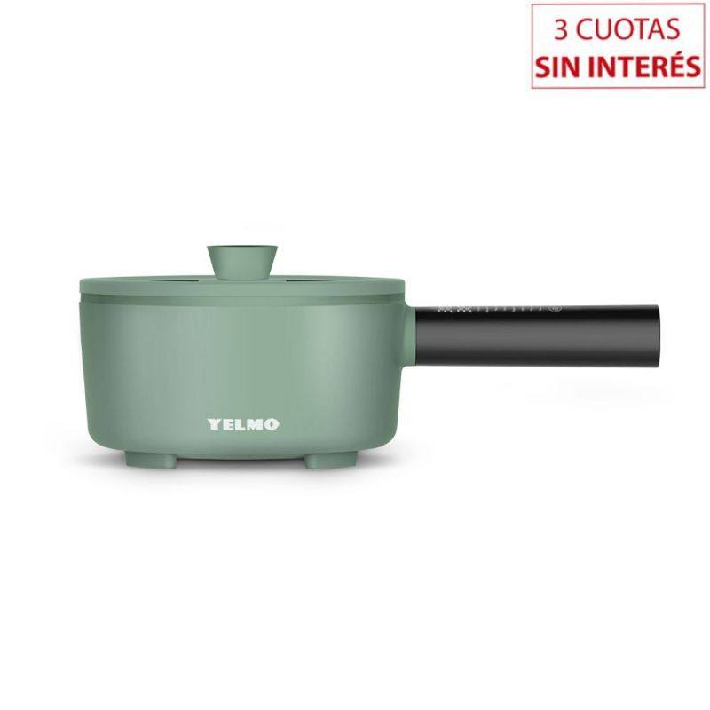 Olla Eléctrica Multifunción Yelmo GC-3003 Digital Verde
