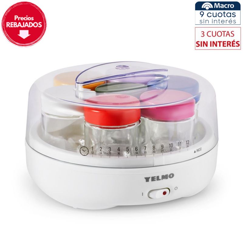 Yogurtera Yelmo YG-1700 1,1Lts Blanco