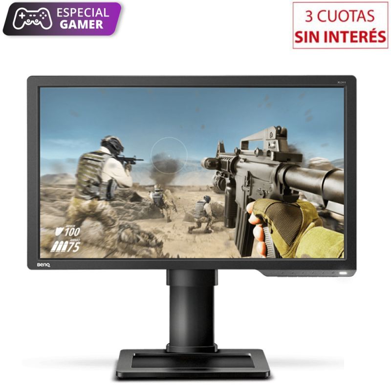 Monitor Gamer 24" BenQ Zowie XL2411 eSports FHD Negro