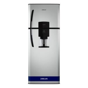 Heladera C/Freezer Cíclica 359Lts Drean HDR370F11S C/Dispenser Gris