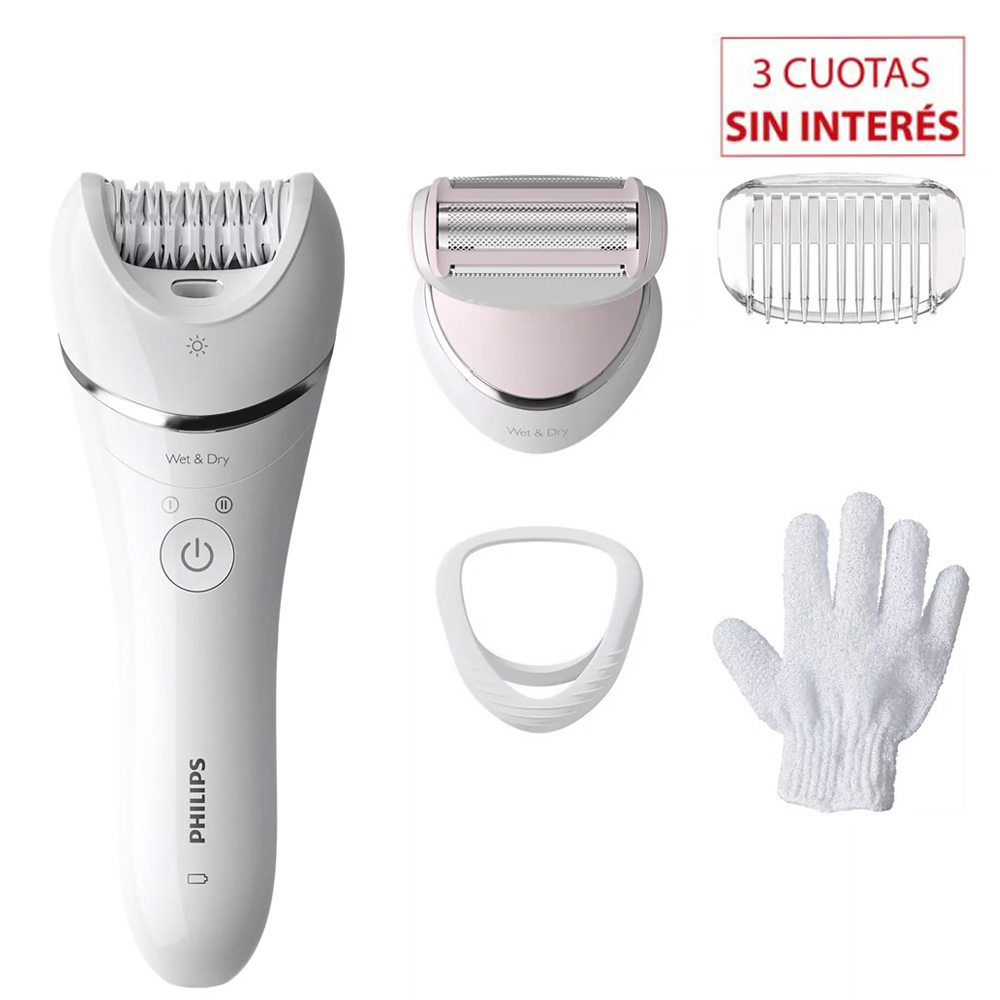 Depiladora Philips BRE712/00 Wet & Dry + 4 Accesorios