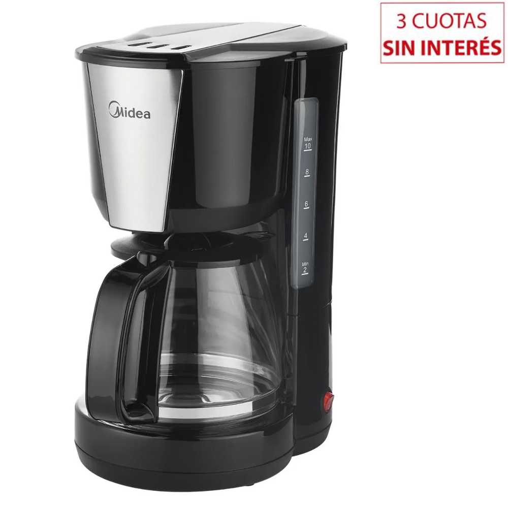 Cafetera de Filtro Midea CM-M112BAR1 Negro