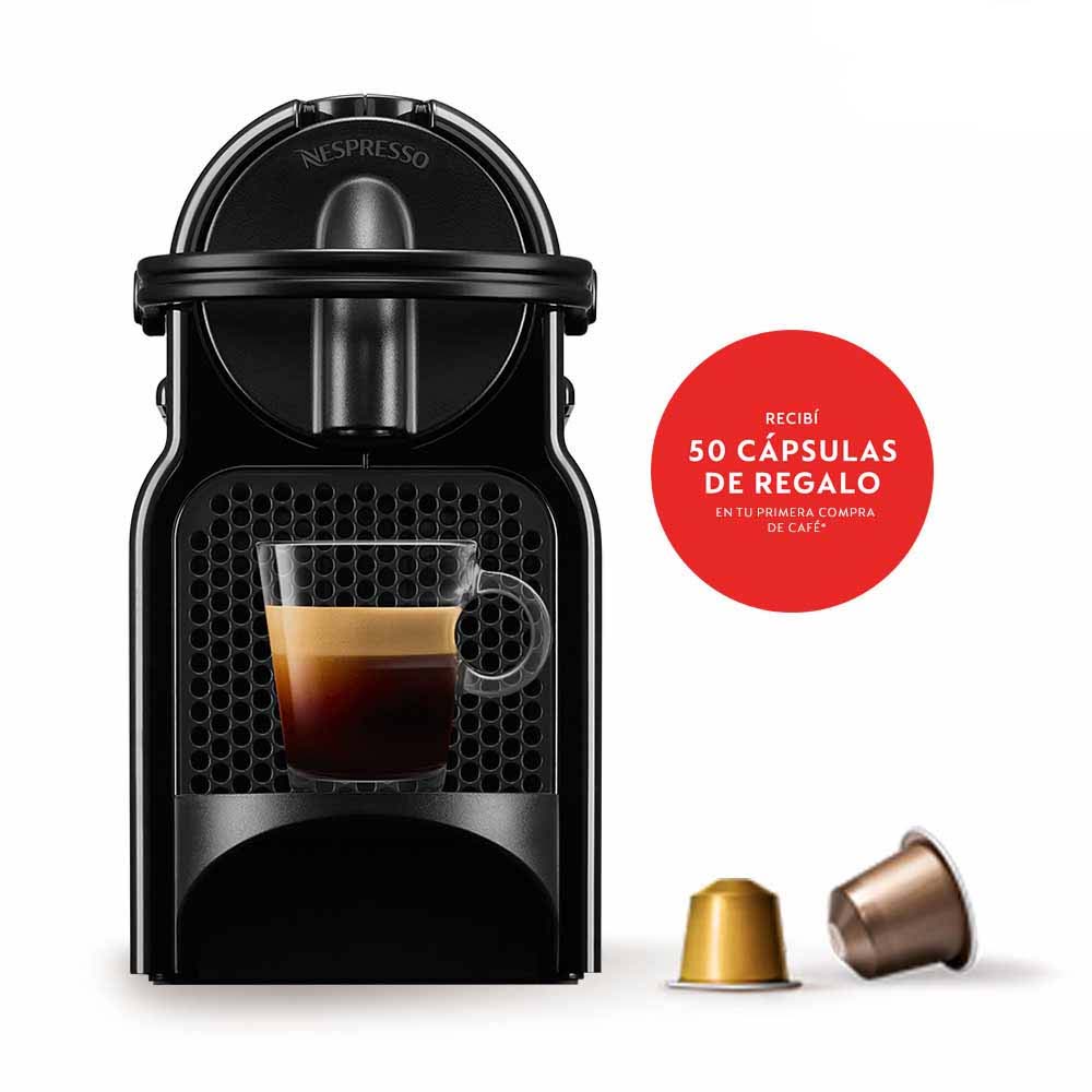 Cafetera Nespresso Inissia Black D40-AR-BK-NE4