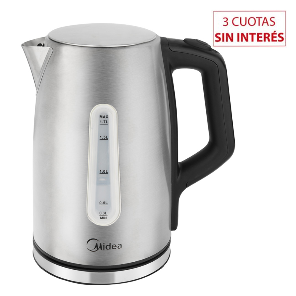 Pava Eléctrica Midea EK-DC17 / 380110 Digital Inox